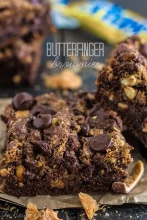 Butterfinger Brownies