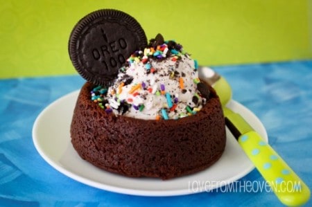 Cookies And Cream Brownie Bowls