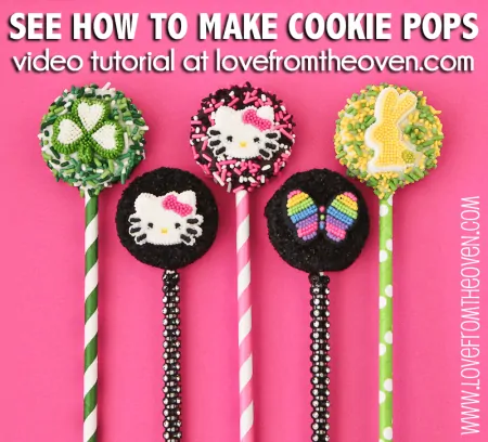 How To Make Cookie Pops