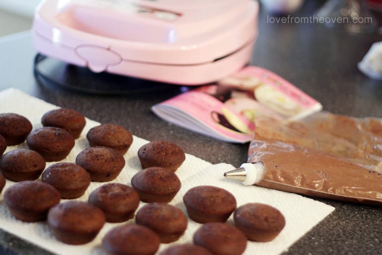 Triple Chocolate Cupackes Using The Babycakes Cupcake Maker • Love From