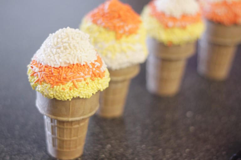 ice cream cone cupcakes for halloween Love From The Oven