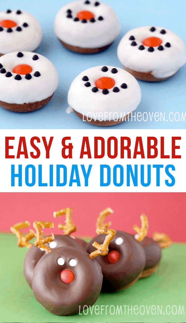 Easy And Adorable Holiday Donuts