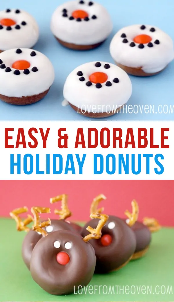 Easy And Adorable Holiday Donuts
