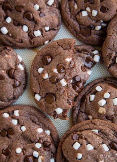 Hot Cocoa Cookies recipe