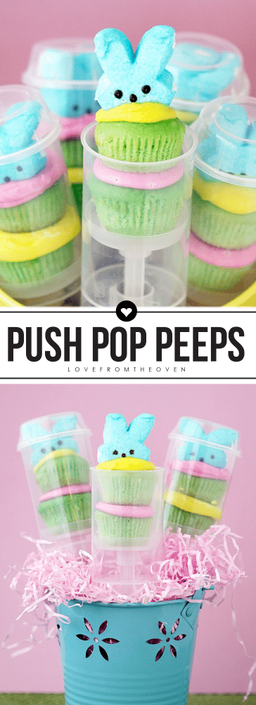 Push Pop Peeps For Easter