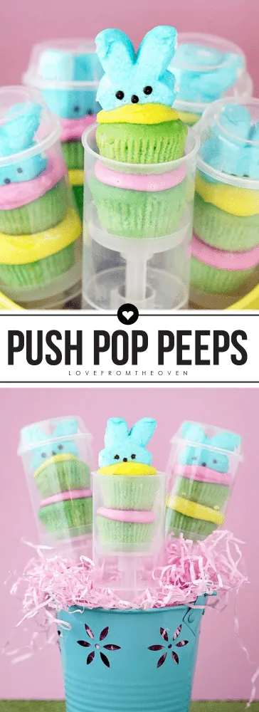 Push Pop Peeps For Easter