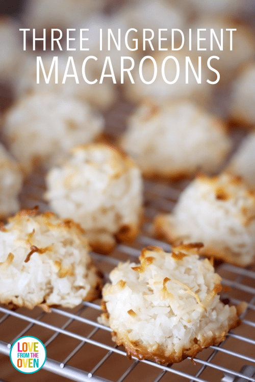 Easy Three Ingredient Macaroons