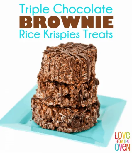 Brownie Rice Krispies Treats