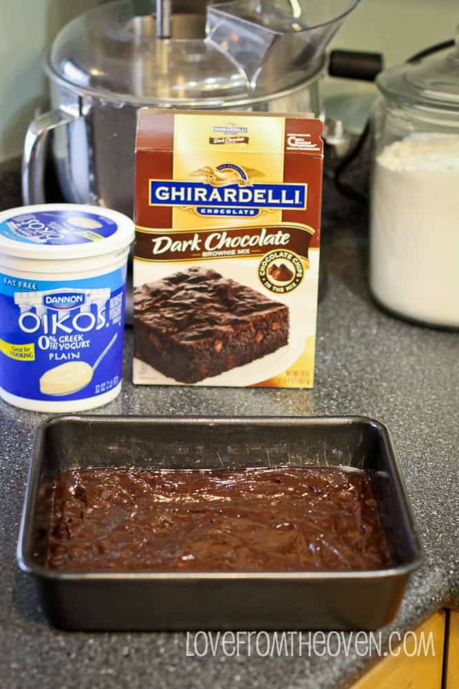Brownies Made With Greek Yogurt • Love From The Oven