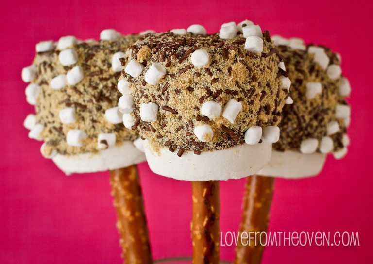 Over The Top Marshmallow Pretzel Pops
