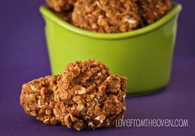 Pumpkin Oatmeal Spice Cookies