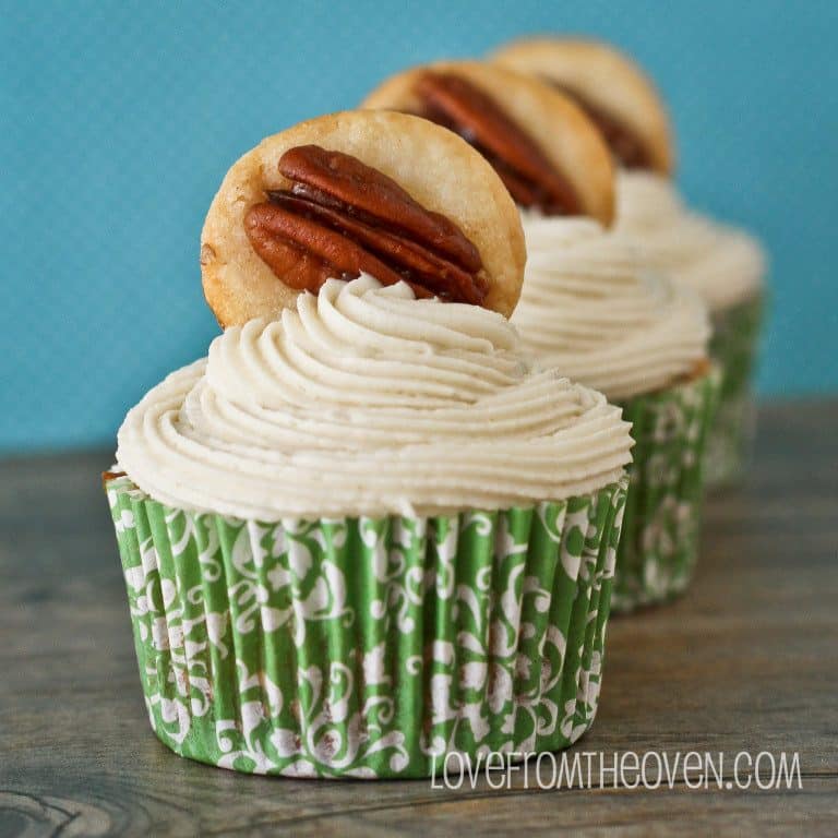 Pecan Pie Cupcakes
