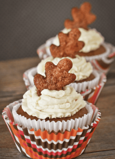 Pumpkin Pie Cupcakes