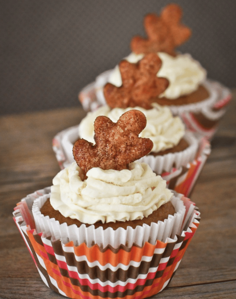 Pumpkin Pie Cupcakes