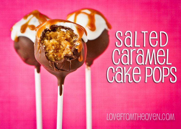 Salted Caramel Cake Pops