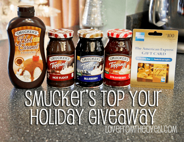 Cookie A La Mode, Our Holiday TraditionsAnd A Smucker’s Top Your Holiday Giveaway