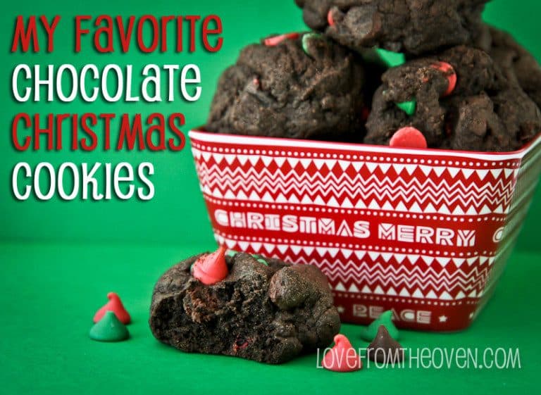 My Favorite Chocolate Christmas Cookies