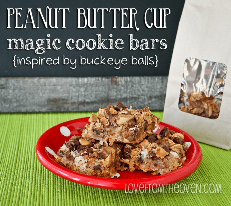 Peanut Butter Cup Magic Cookie Bars
