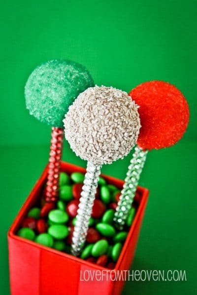 Maskipops Eggnog Truffles