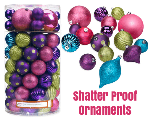 Shatter Proof Ornaments