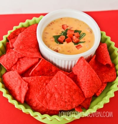 Rotel & Velveeta's Famous Queso Dip • Love From The Oven