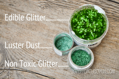 Differences Between Non Toxic Glitter and Edible Glitter