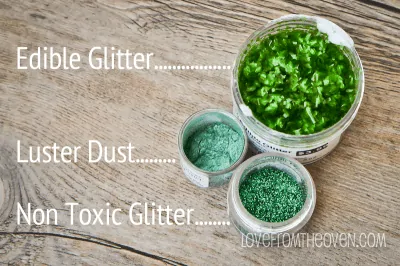 Differences Between Non Toxic Glitter and Edible Glitter