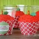 Apple For The Teacher Cupcakes