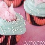 Cotton Candy Cupcakes