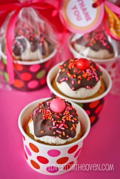 Ice Cream Sundae Cupcakes by Love From The Oven