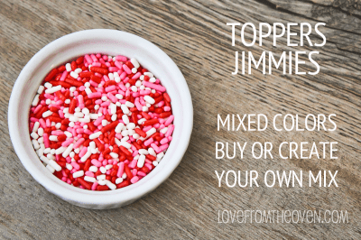 Mixed Topper Jimmies Sprinkles