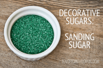 Sanding Sugar