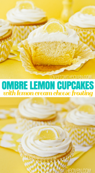 Lemon Cupcakes With Lemon Cream Cheese Frosting