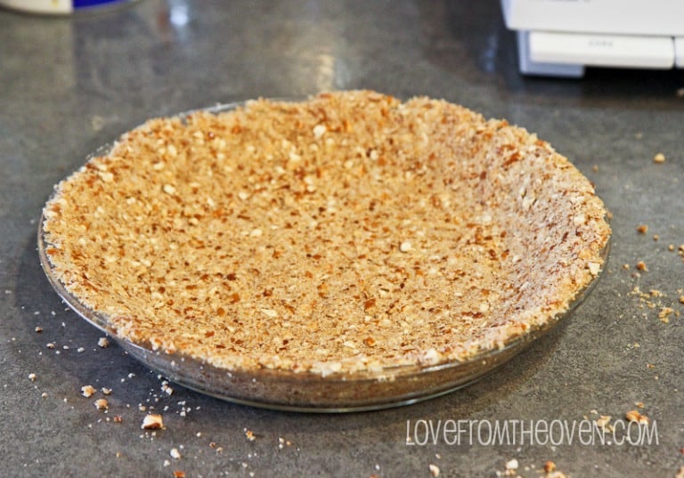 Key Lime Margarita Pie With A Pretzel Crust • Love From The Oven