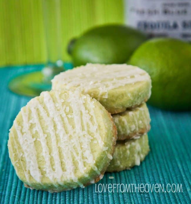 A stack of Margarita cookies