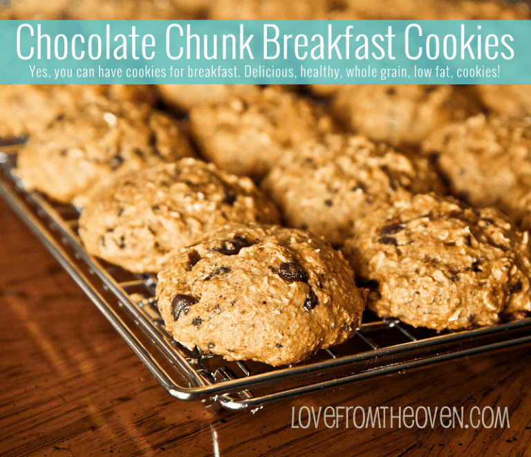 Chocolate Chunk Breakfast Cookies