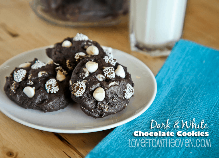 Dark & White Chocolate Cookie Recipe