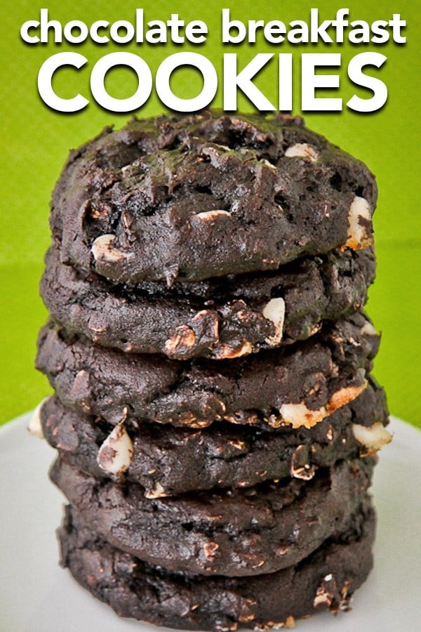 Easy Chocolate Breakfast Cookies