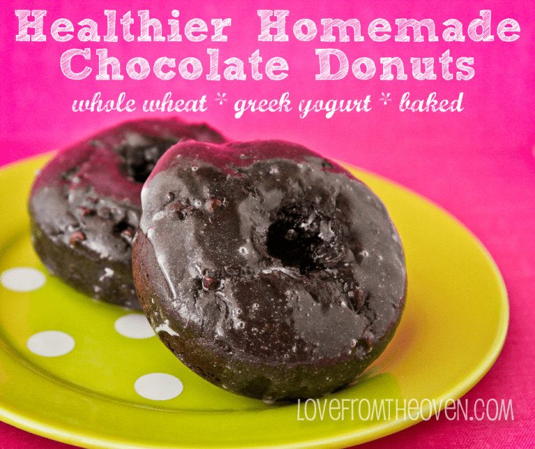 Delicious Donuts Made With Whole Wheat And Greek Yogurt