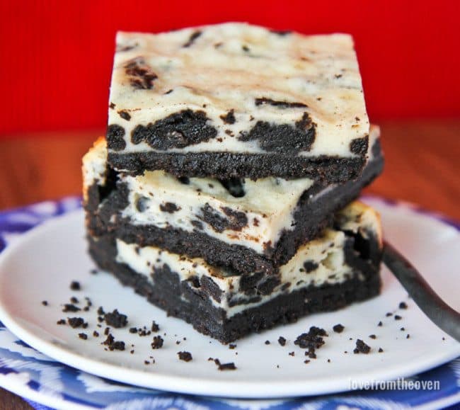 Oreo Cheesecake Bars