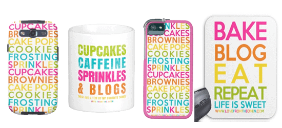 Cupcake Cell Phone Cases and Mousepad