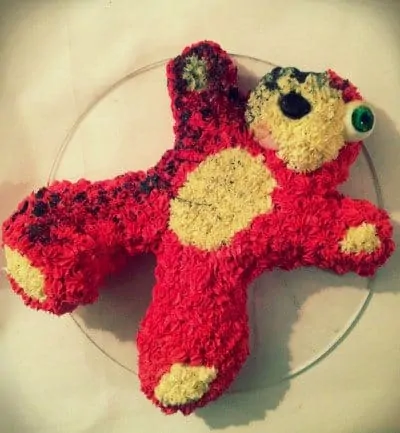 Breaking Bad Bear Cake