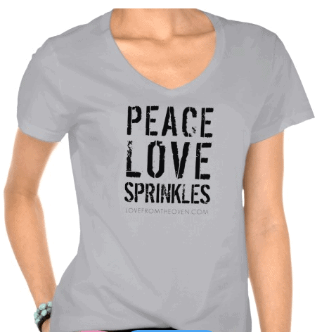 Peace Love And Sprinkles Shirt