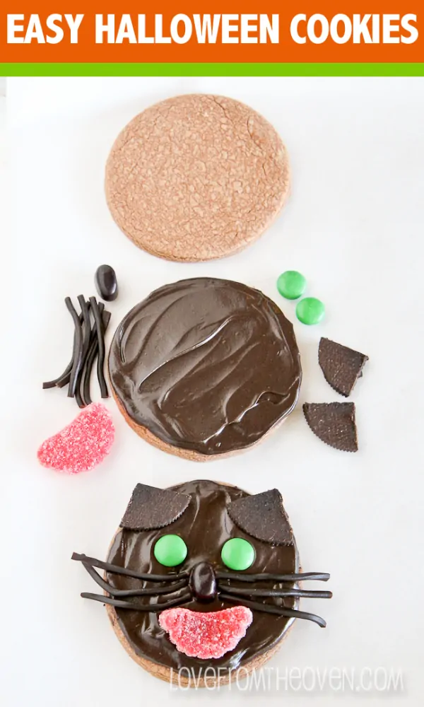 Super easy Halloween Cookie ideas.