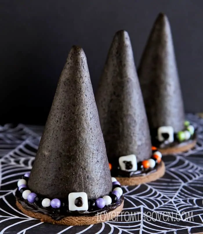 Halloween Witches Hat Cookies