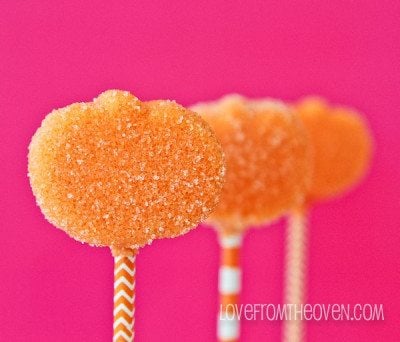 Halloween Pumpkin Pops