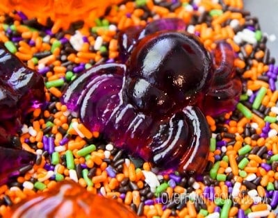 Jello Jigglers for Halloween