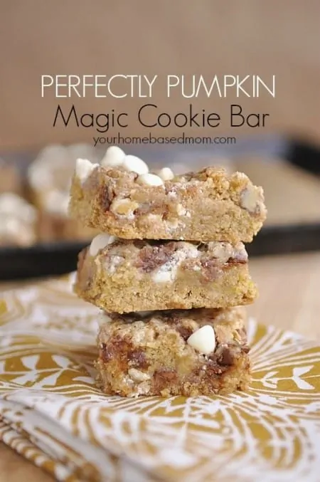  pumpa magiska Cookie Bar Recept