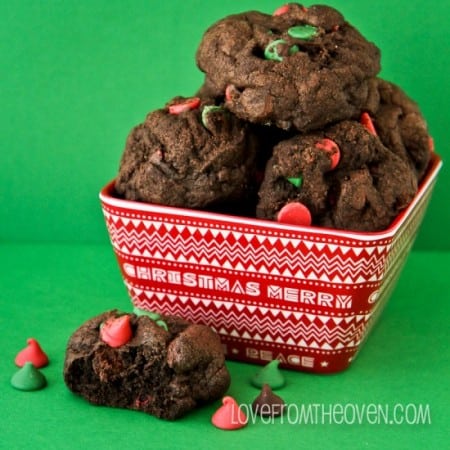 Chocolate Christmas Cookies