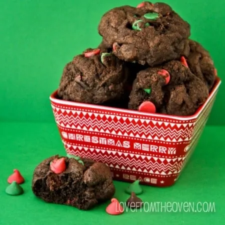 Chocolate Christmas Cookies